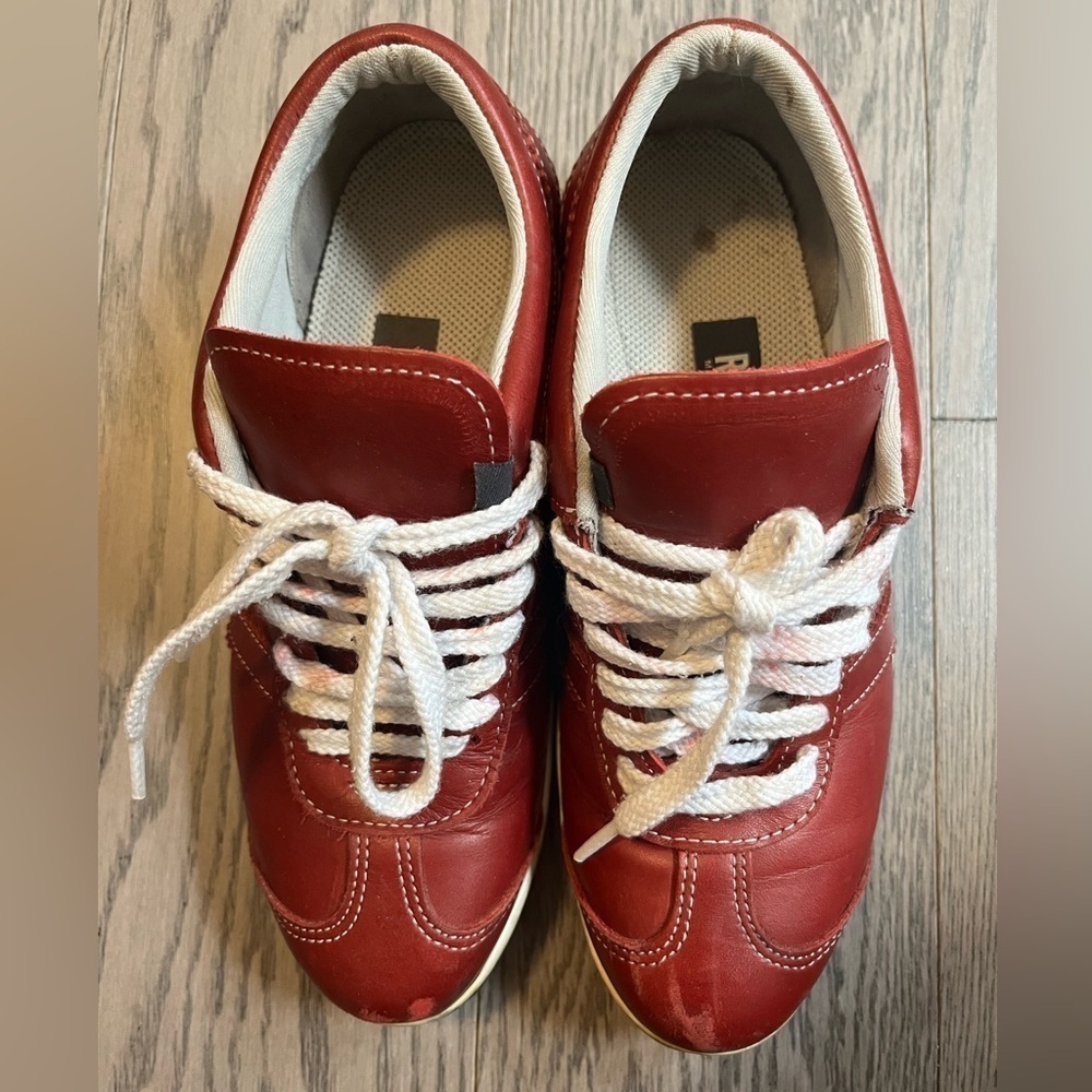 Roots Vintage Red Leather Shoes